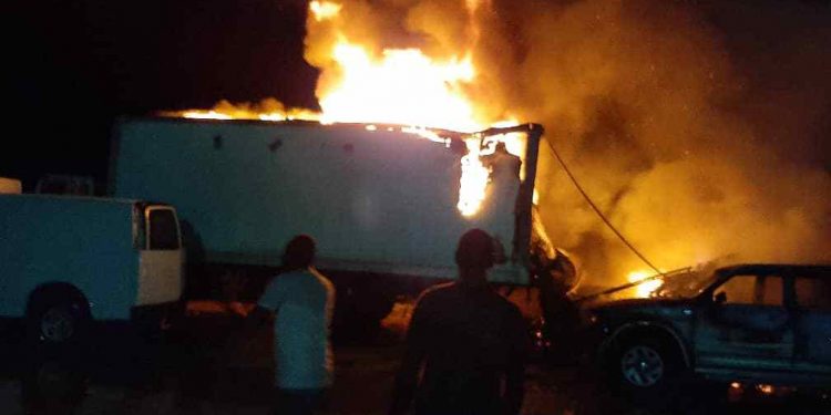 Un orage a craché le feu dans la douane de Saint-Marc !