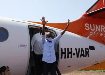 Le Président Jovenel Moïse inaugure un aérodrome flambant neuf à Jérémie 