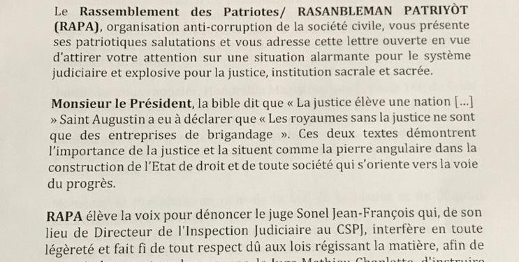Corruption : « Le juge Sonel Jean-François aurait reçu $ 80.000.00 us d’un avocat de la SOGENER », dénonce le RAPA à la CSPJ