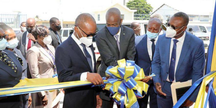 Haïti-cérémonie : Le Président Jovenel Moïse inaugure un nouveau bâtiment de l’AGD