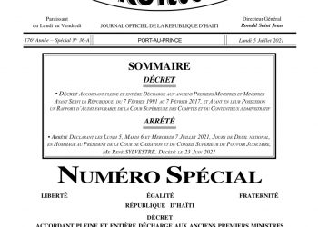 Le gouvernement accorde décharge aux ex-ministres et PM ayant un rapport d’audit favorable de 1991 à 2017