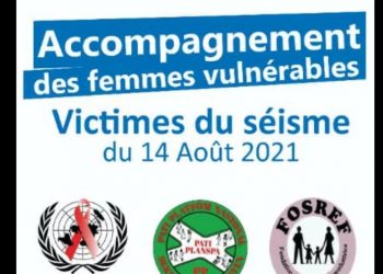 Grand Sud/Post-Séisme : PLANSPA et Ref-Haiti s’unissent à d’autres organisations pour accompagner les femmes victimes
