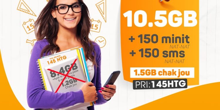 Technologie  :  Avec les plans Crazy Data, la Natcom fait le bonheur de la jeunesse haïtienne