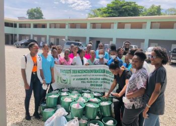 Haïti-Santé : Des étudiants soutiennent les  patients de l’hôpital Sanatorium