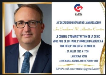 Reproché de se comporter comme un ancien colon, l’Ambassadeur du Canada, Sébastien Carrière, va enfin quitter Haïti