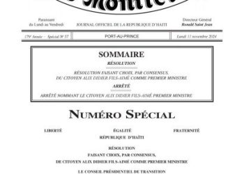Haïti – Politique : Le Premier Ministre Garry Conille révoqué et remplacé immédiatement par Alix Didier Fils Aimé