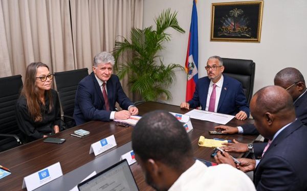 Coopération : Le Premier ministre Alix Didier Fils-Aimé rencontre une délégation de l’ONU pour assurer la réussite de la transition