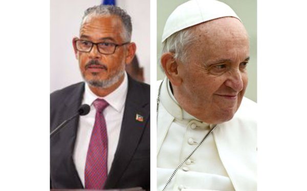 Le Premier ministre Alix Didier Fils-Aimé salue la mémoire du Pape François, “ami sincère des oubliés et du peuple haïtien”