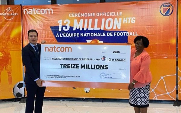 Haïti – Mondial 2026 : Natcom offre 13 millions de gourdes aux Grenadiers