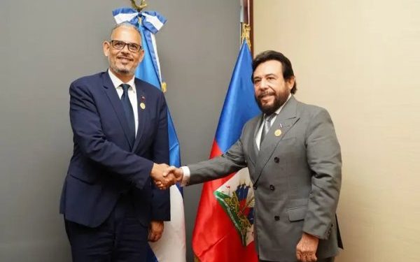 Haïti – Coopération sécuritaire : Alix Didier Fils-Aimé rencontre le vice-président salvadorien Félix Ulloa