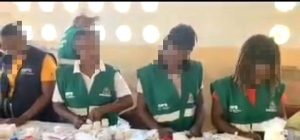 Des professionnels de santé