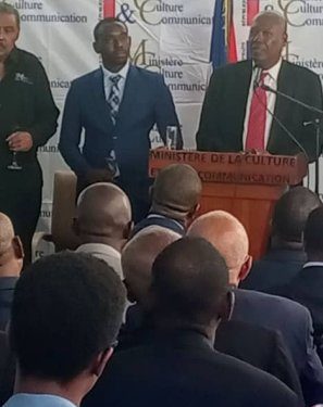 Haïti : Le Dr Jean Willio Patrick Chrispin officiellement installé comme nouveau Secrétaire d’État à la Communication