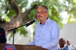 Le Premier ministre Alix Didier Fils-Aimé 