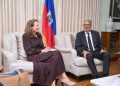 Coopération : le Premier ministre Alix Didier Fils-Aimé reçoit la Princesse Sarah Zeid en mission humanitaire en Haïti