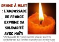 Drame à Milot : l’Ambassade de France exprime sa solidarité avec Haïti