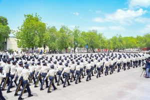 Parades des nouveaux policiers