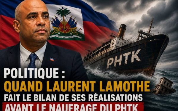Politique : Quand Laurent Lamothe fait le bilan de ses réalisations avant le naufrage du PHTK
