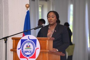 Sandra Paulémon, ministre de la Planification et de la Coopération externe