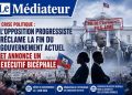 Crise politique : l’Opposition progressiste réclame la fin du Gouvernement actuel et annonce un exécutif bicéphale
