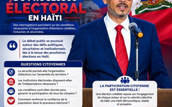 L’Opposition Progressiste Haïtienne interroge l’avenir du processus électoral et la légitimité de Alix Didier Fils-Aimé – par Stevens Grégor GABRIEL