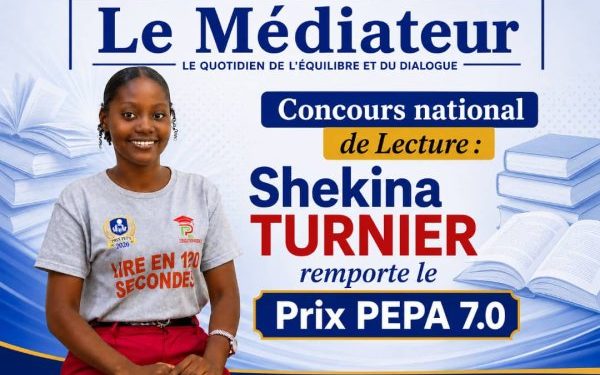 Concours national de Lecture : Shekina TURNIER remporte le Prix PEPA 7.0