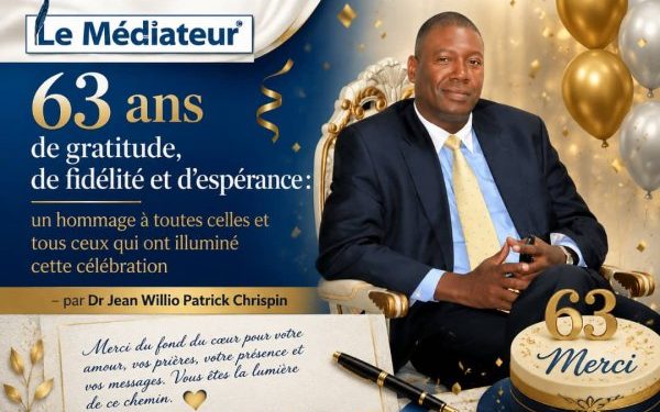 63 ans de gratitude, de fidélité et d&rsquo;espérance : un hommage à toutes celles et tous ceux qui ont illuminé cette célébration – par Dr Jean Willio Patrick Chrispin