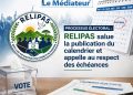 Processus électoral : RELIPAS salue la publication du calendrier et appelle au respect des échéances