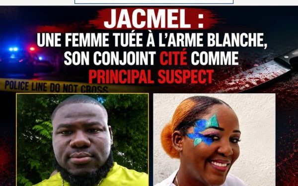 Jacmel : une femme tuée à l&rsquo;arme blanche, son conjoint cité comme principal suspect