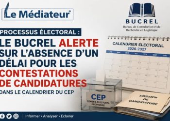 Processus électoral : le BUCREL alerte sur l’absence d’un délai pour les contestations de candidatures dans le calendrier du CEP