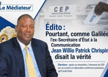 Édito : Pourtant, comme Galilée, l’ex-Secrétaire d’État à la Communication Jean Willio Patrick Chrispin disait la vérité