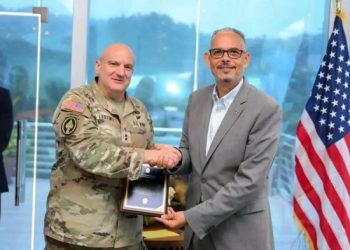 Haïti – Sécurité : Alix Didier Fils-Aimé reçoit le commandant du Collège interaméricain de défense