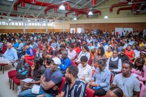 La jeunesse au Centre Covention Center de Jacmel