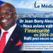 Haïti : Jean Bony Alexandre défend le bilan de l’équipe de 2004-2006 et prône le retour de « l’homme qu’il faut à la place qu’il faut »