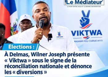Élections : À Delmas, Wilner Joseph présente « Viktwa » sous le signe de la réconciliation nationale et dénonce les « diversions »