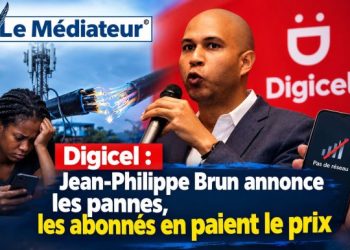 Digicel : Jean-Philippe Brun annonce les pannes, les abonnés en paient le prix