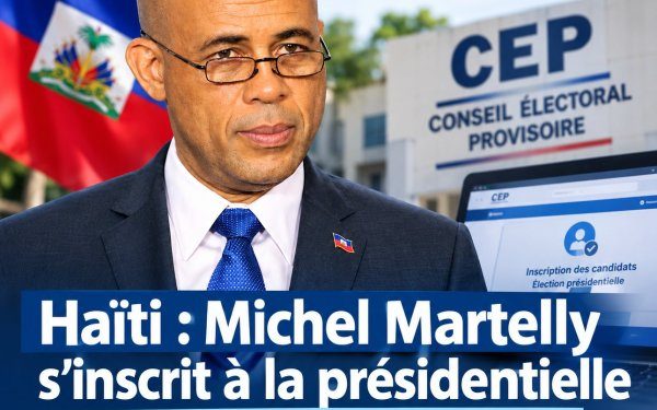 Haïti : Michel Martelly s’inscrit à la présidentielle sous la bannière de Debloke