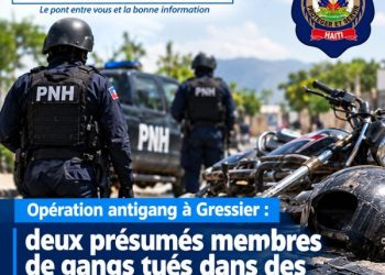 Opération antigang à Gressier : deux présumés membres de gangs tués dans des échanges de tirs