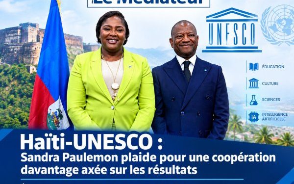 Haïti-UNESCO : Sandra Paulemon plaide pour une coopération davantage axée sur les résultats
