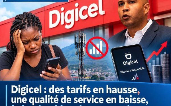 Digicel : des tarifs en hausse, une qualité de service en baisse, le leadership mis en question