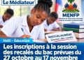 Haïti – Éducation : les inscriptions à la session des recalés du bac prévues du 27 octobre au 17 novembre