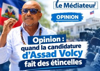 Opinion : quand la candidature d’Assad Volcy fait des étincelles