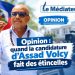 Opinion : quand la candidature d’Assad Volcy fait des étincelles