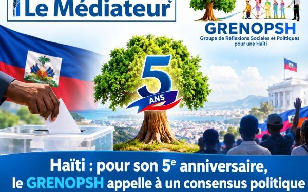 Haïti : pour son 5e anniversaire, le GRENOPSH appelle à un consensus politique et critique le processus électoral