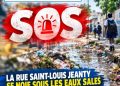 Pétion-Ville : SOS – LA RUE SAINT-LOUIS JEANTY SE NOIE SOUS LES EAUX SALES ET LES IMMONDICES
