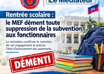 Rentrée scolaire : le MEF dément toute suppression de la subvention aux fonctionnaires