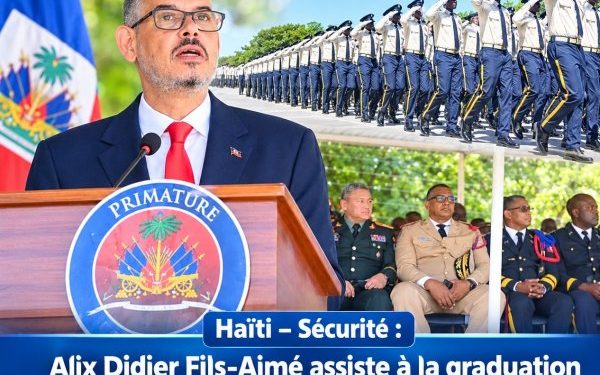 Haïti – Sécurité : Alix Didier Fils-Aimé assiste à la graduation de 1 189 nouveaux policiers et réaffirme l’engagement de son gouvernement